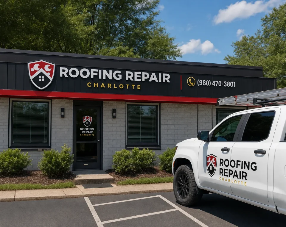 Roofing Repair Charlotte - Business Exterior